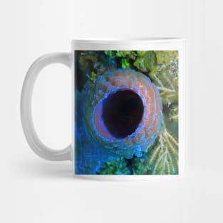 Azure Vase Sponge Mug